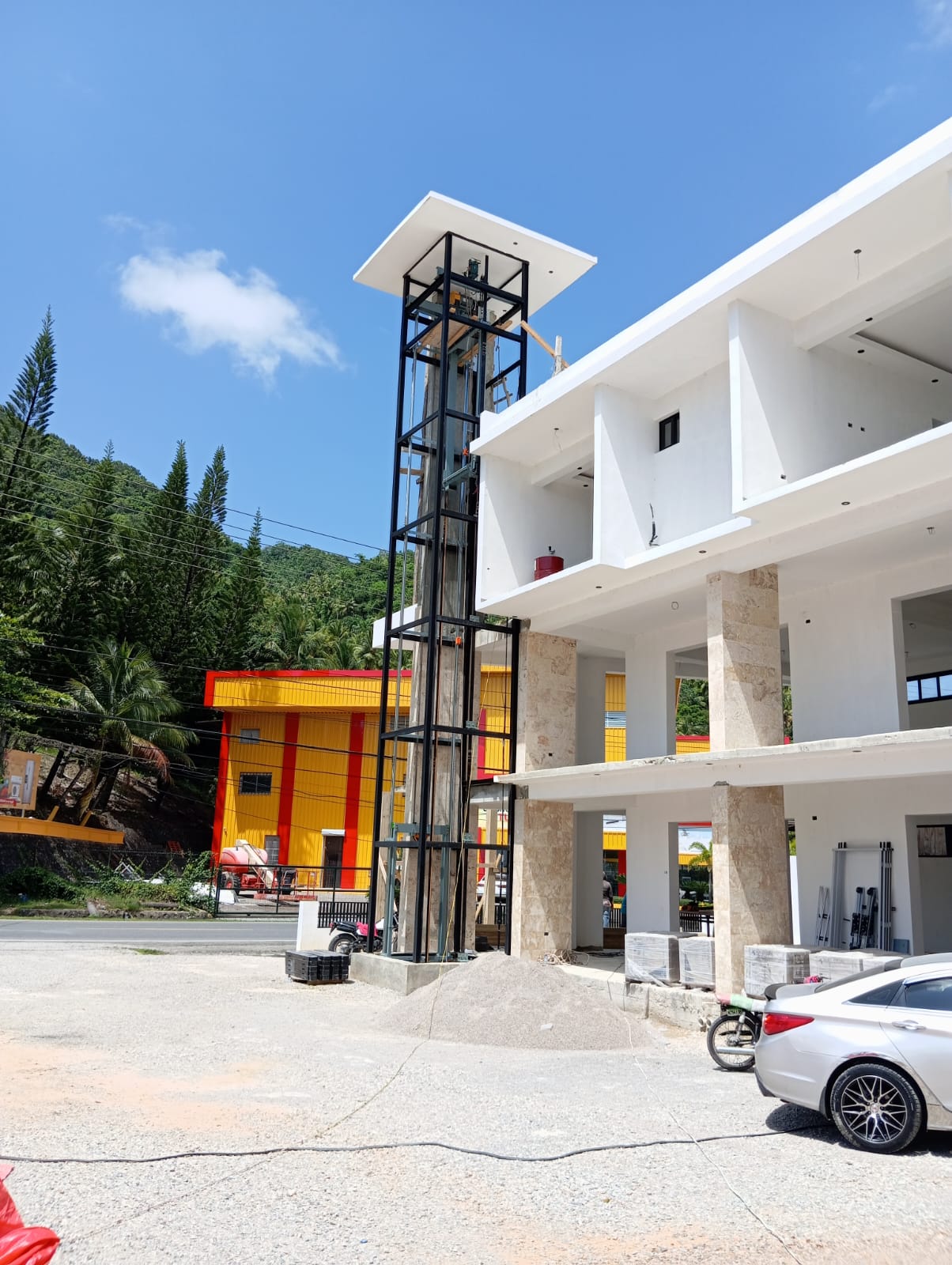 Montaje de estructura de ascensor Gold Elevator System